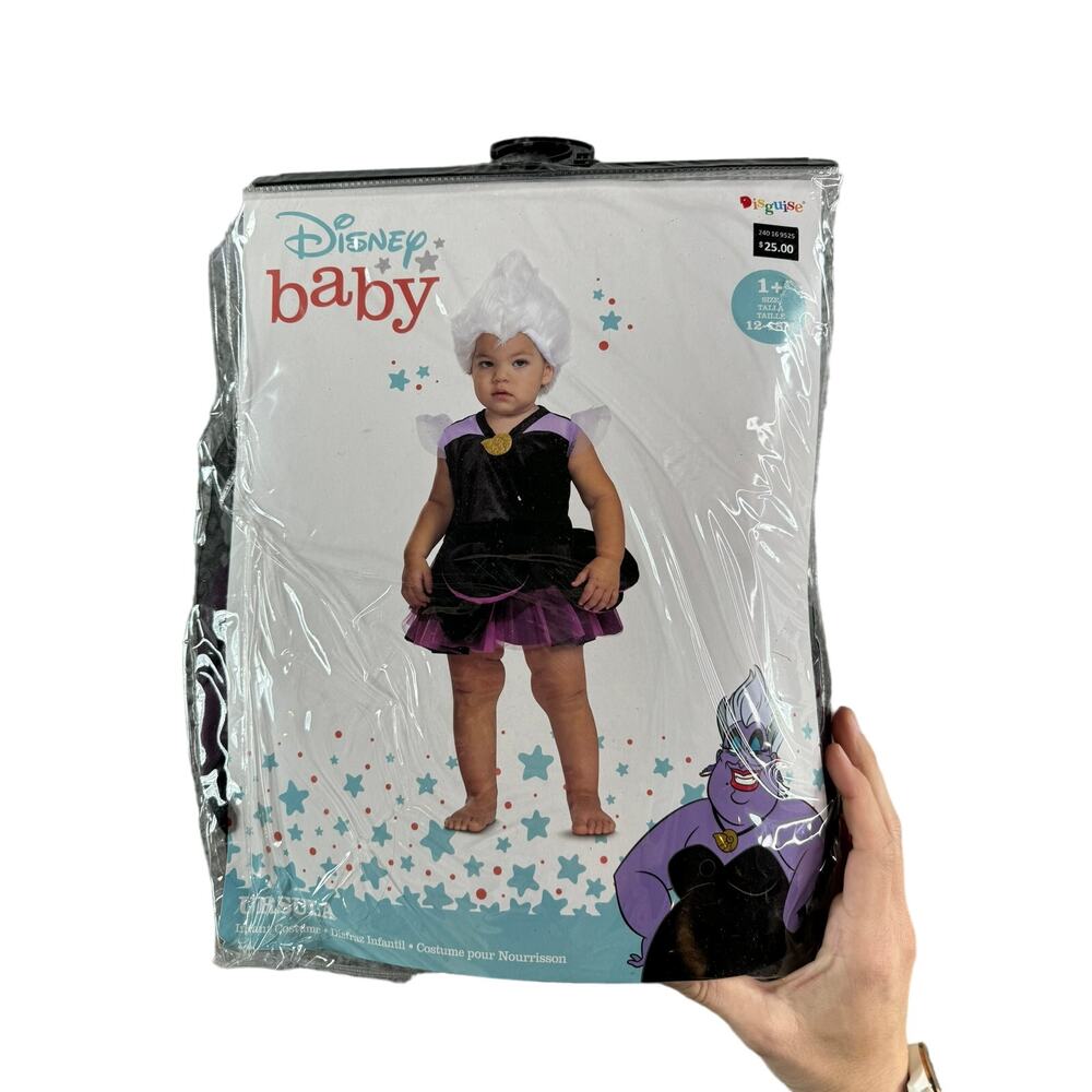 Disney Little Mermaid Ursula Costume Baby Infant (12-18M) Disguise Target NWT
